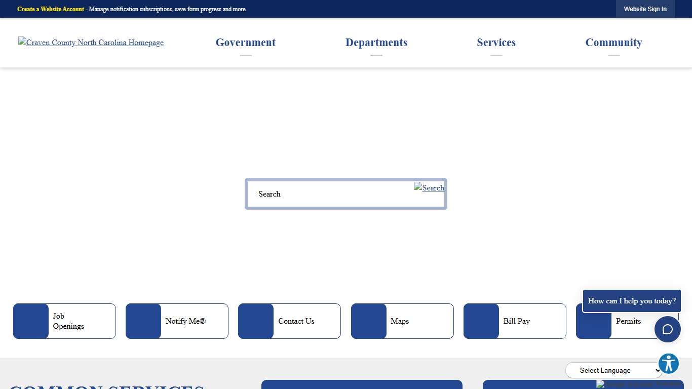 Craven County Official Website